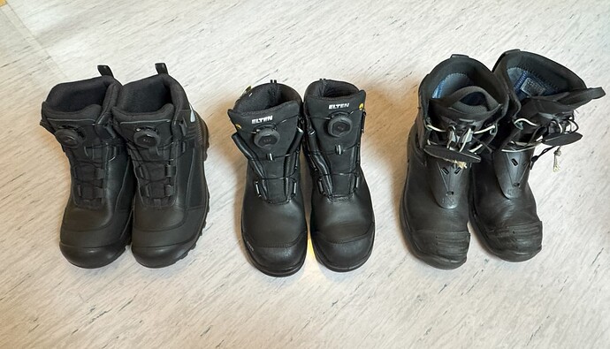 Vergleich Schuhe